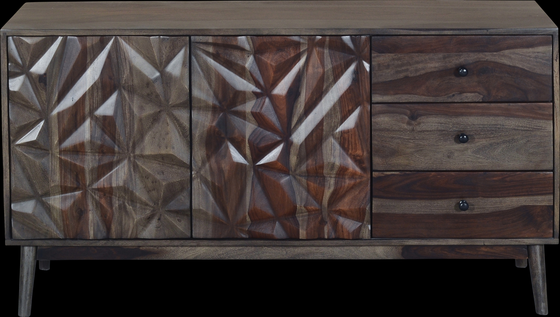 Beldart Brown Credenza - Thumbnail - Image 3