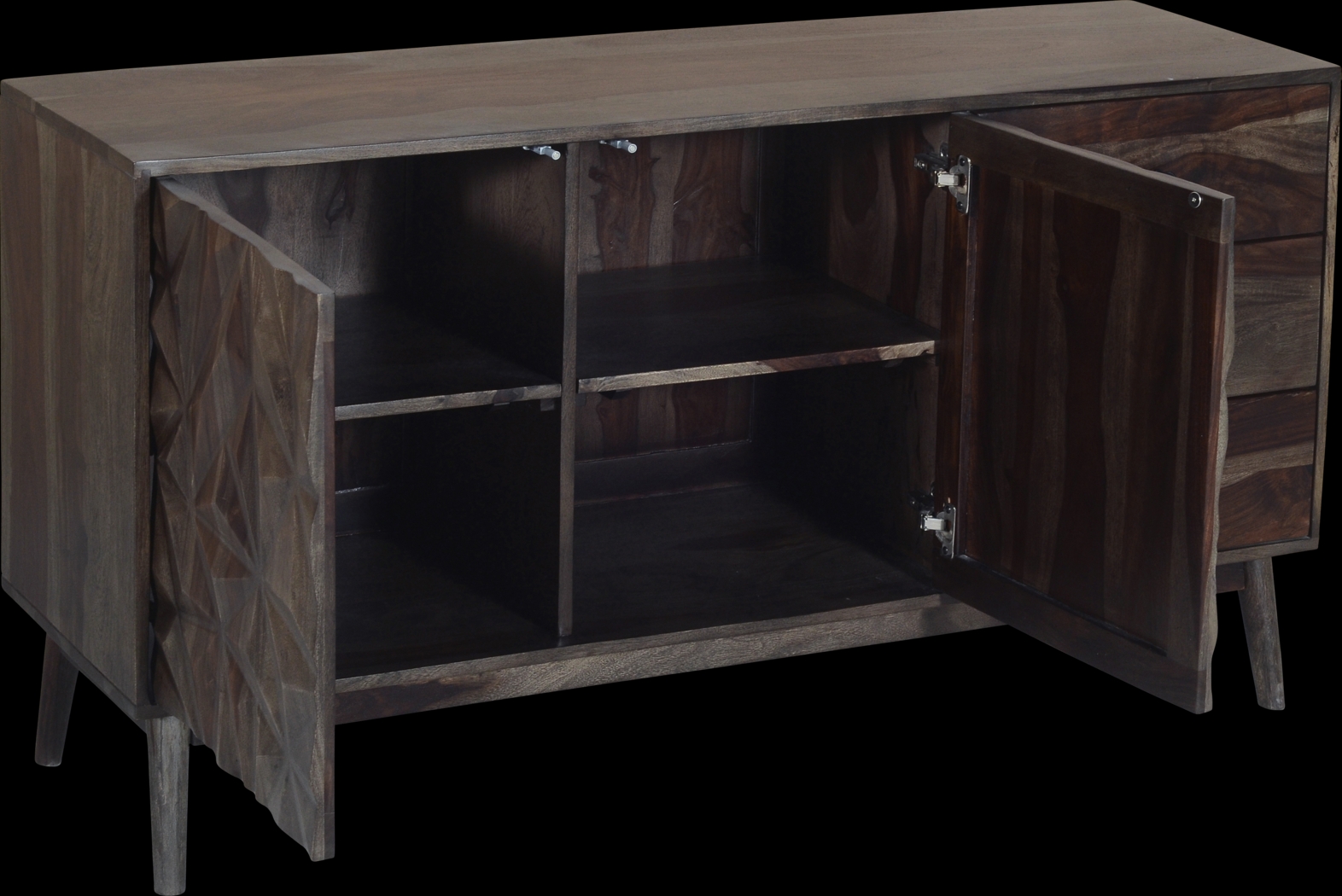 Beldart Brown Credenza - Thumbnail - Image 4