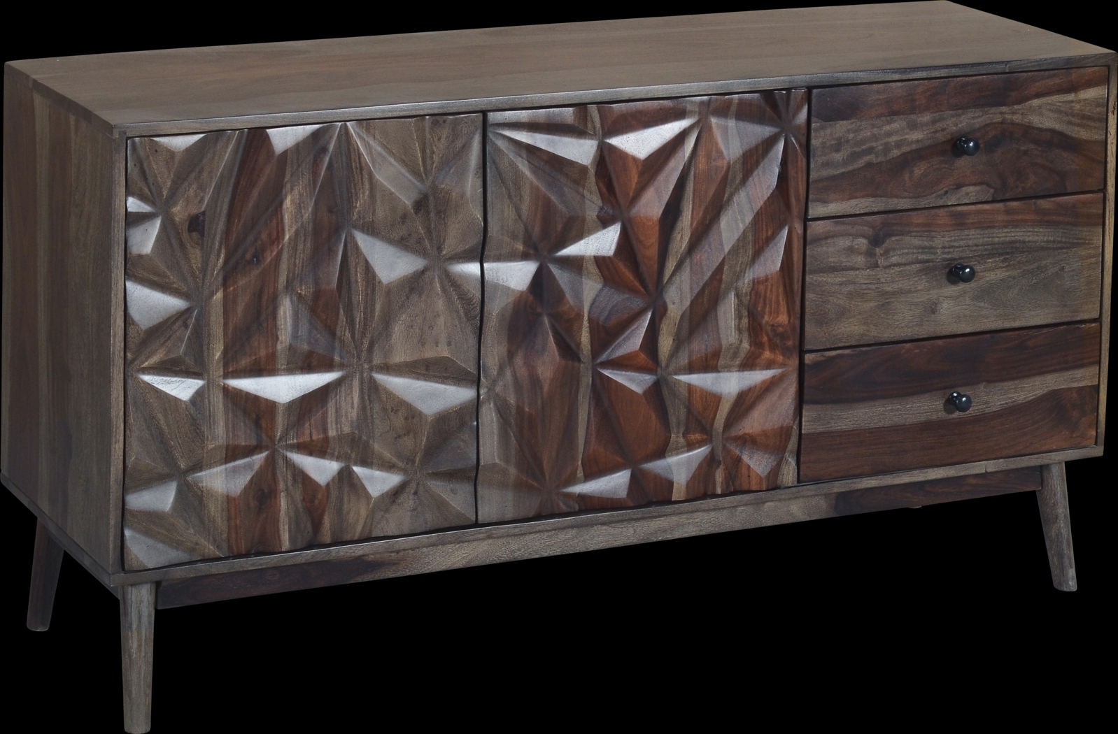 Beldart Brown Credenza - Thumbnail - Image 1