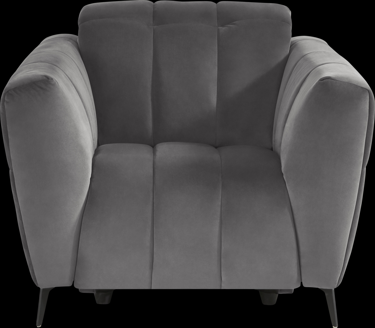 Belden Place Gray Dual Power Recliner - Thumbnail - Image 2