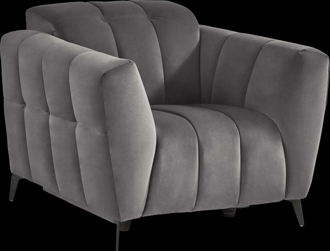 Belden Place Gray Dual Power Recliner - Thumbnail - Image 3