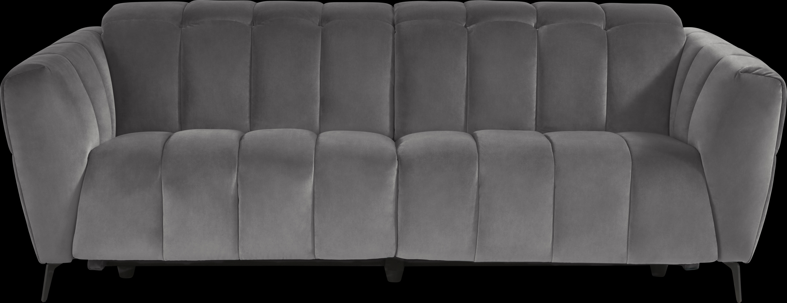 Belden Place Gray Dual Power Reclining Sofa - Thumbnail - Image 4