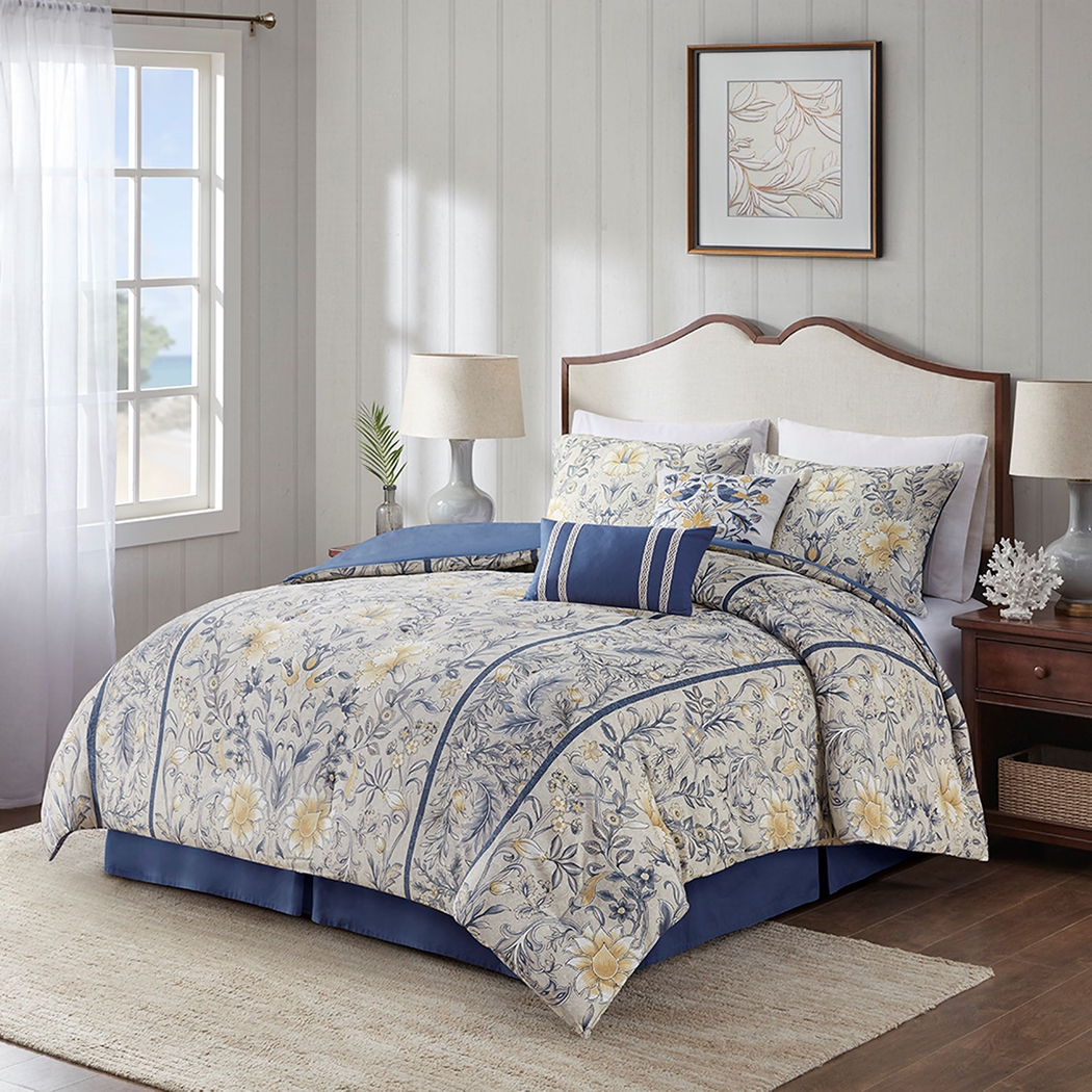Belenne Multi 6pc Cal King Comforter Set - Thumbnail - Image 2