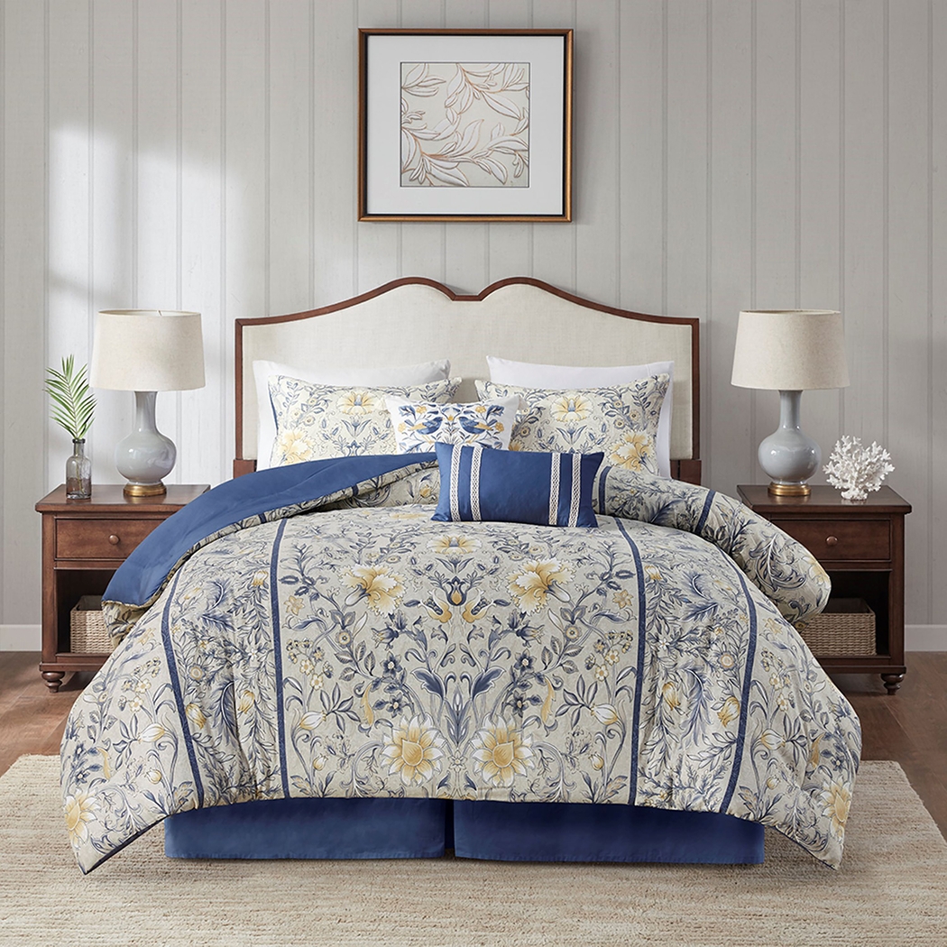 Belenne Multi 6pc Full Comforter Set - Thumbnail - Image 3