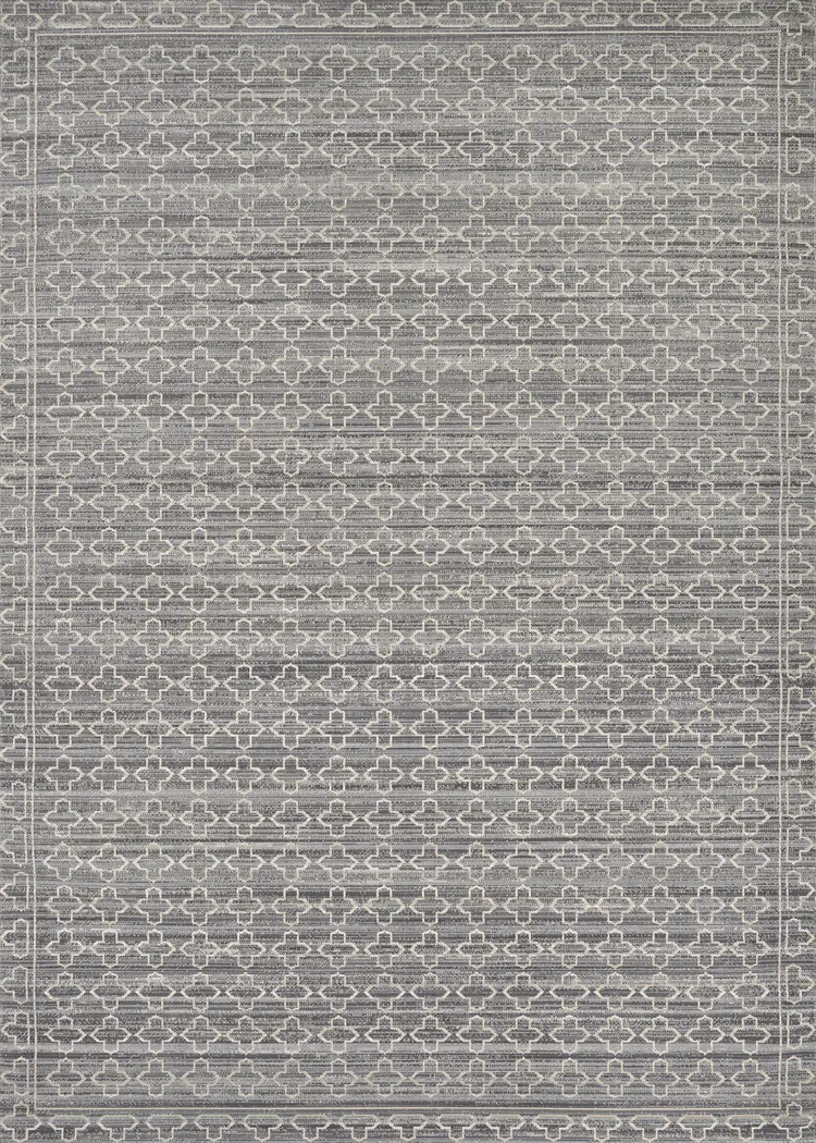 Belewo Charcoal 7'10 x 10'10 Indoor/Outdoor Rug - Thumbnail - Image 1