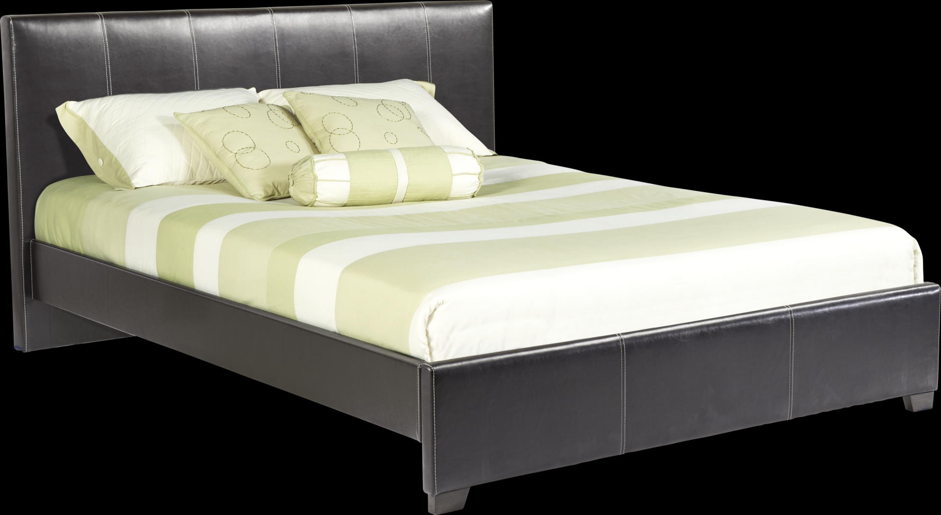 Belfair Brown 3 Pc Queen Bed - Thumbnail - Image 2
