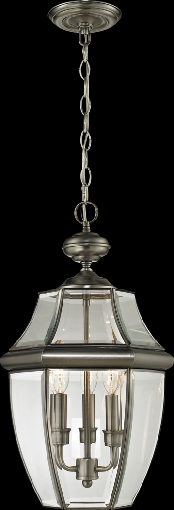 Belfast Silver Outdoor Chandelier - Thumbnail - Image 1
