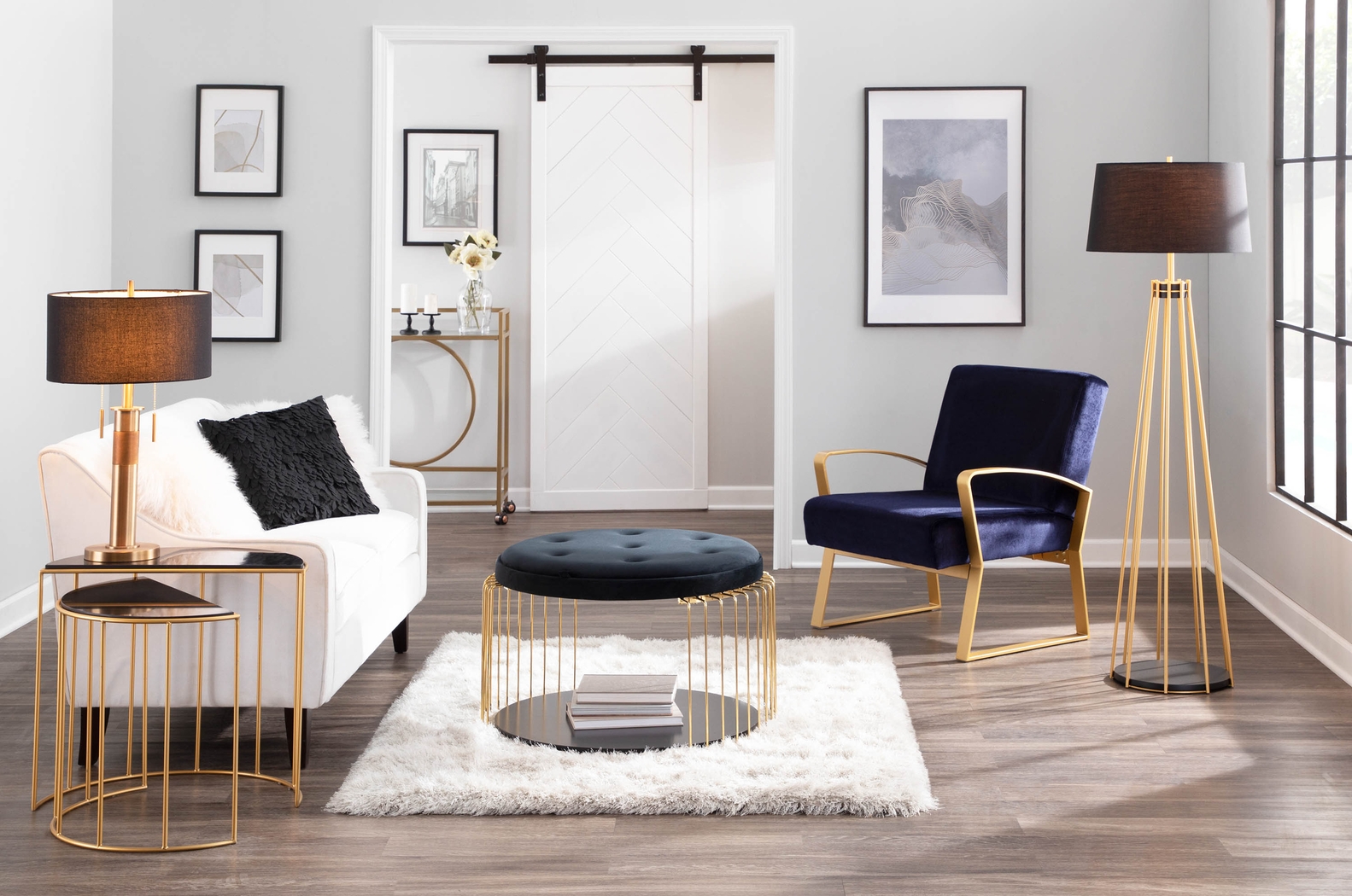 Belgradelane Black Cocktail Table - Thumbnail - Image 11