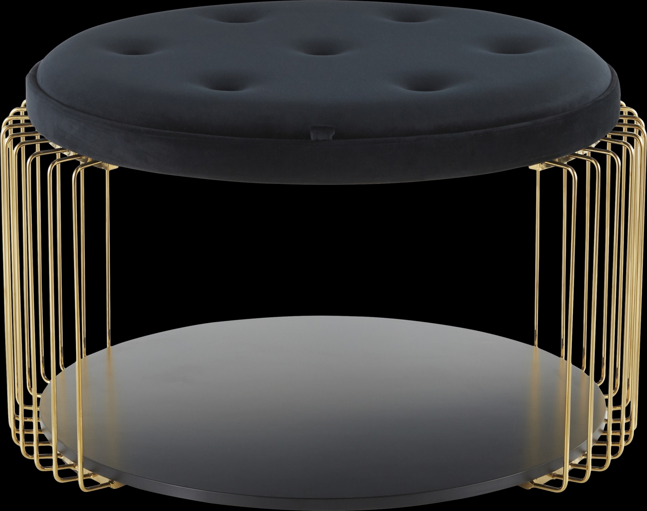 Belgradelane Black Cocktail Table - Thumbnail - Image 6