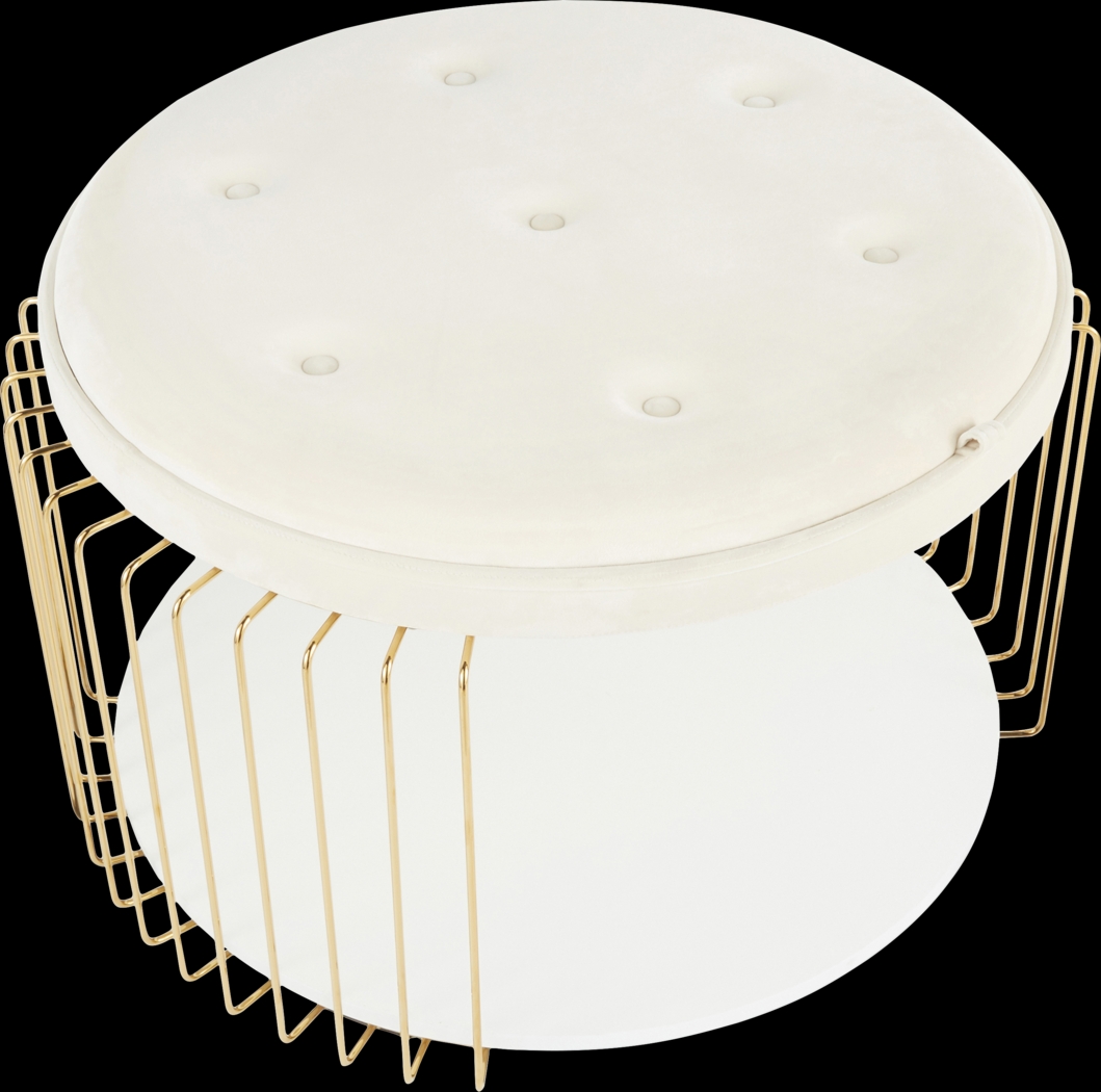 Belgradelane White Cocktail Table - Thumbnail - Image 7