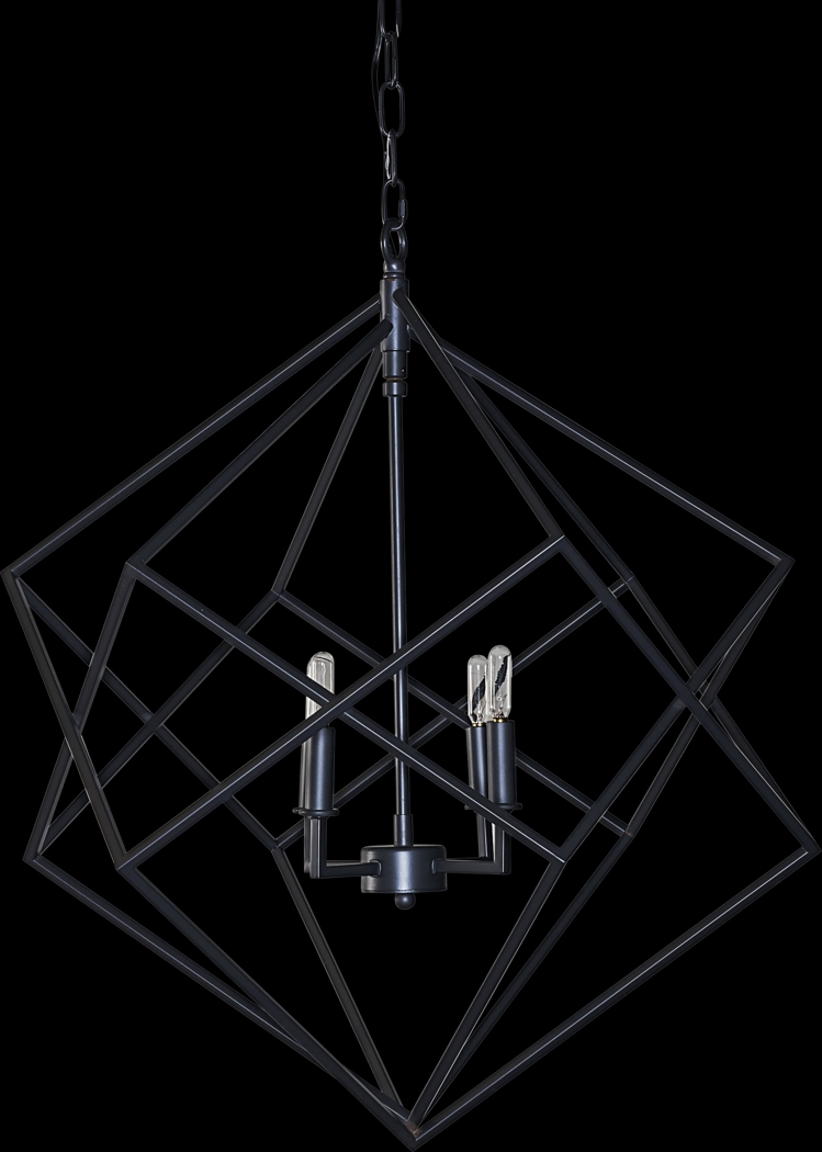 Belgravia Post Black Chandelier - Thumbnail - Image 1