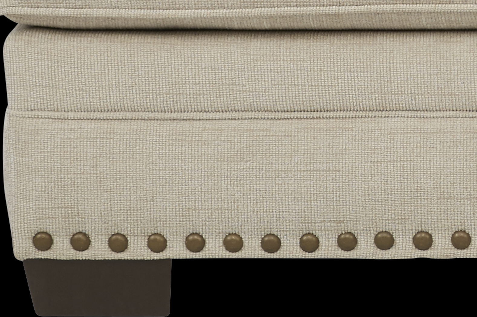 Belhaven Beige 7 Pc Living Room with Gel Foam Sleeper Sofa - Thumbnail - Image 7