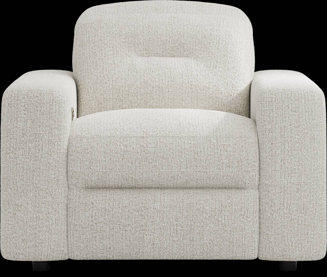 Belia Beige Dual Power Recliner - Thumbnail - Image 2