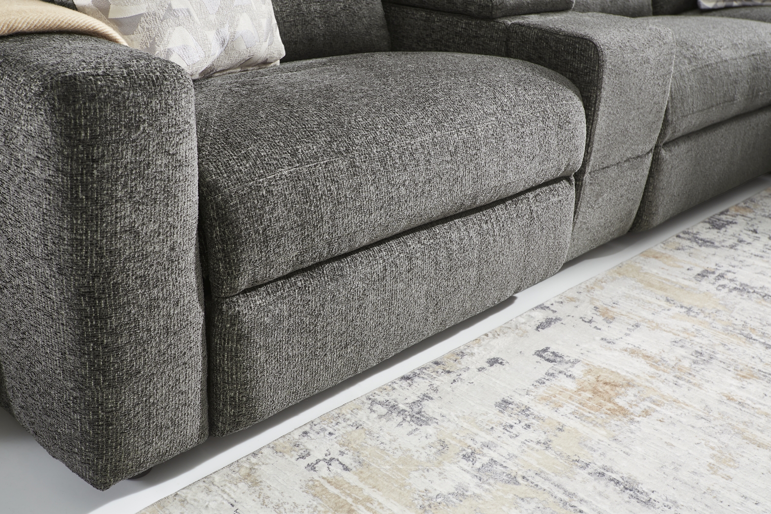 Belia Gray 9 Pc Dual Power Reclining Sectional Living Room - Thumbnail - Image 17