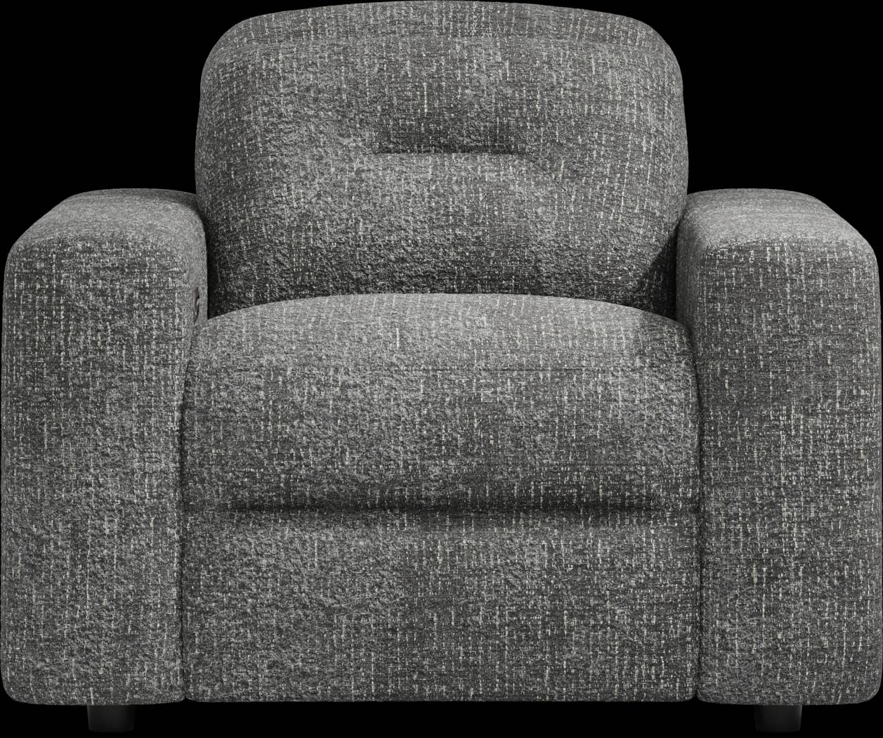 Belia Gray Dual Power Recliner - Thumbnail - Image 2
