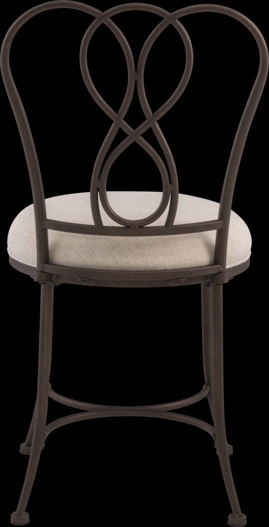 Belinda Cream Vanity Stool - Thumbnail - Image 2