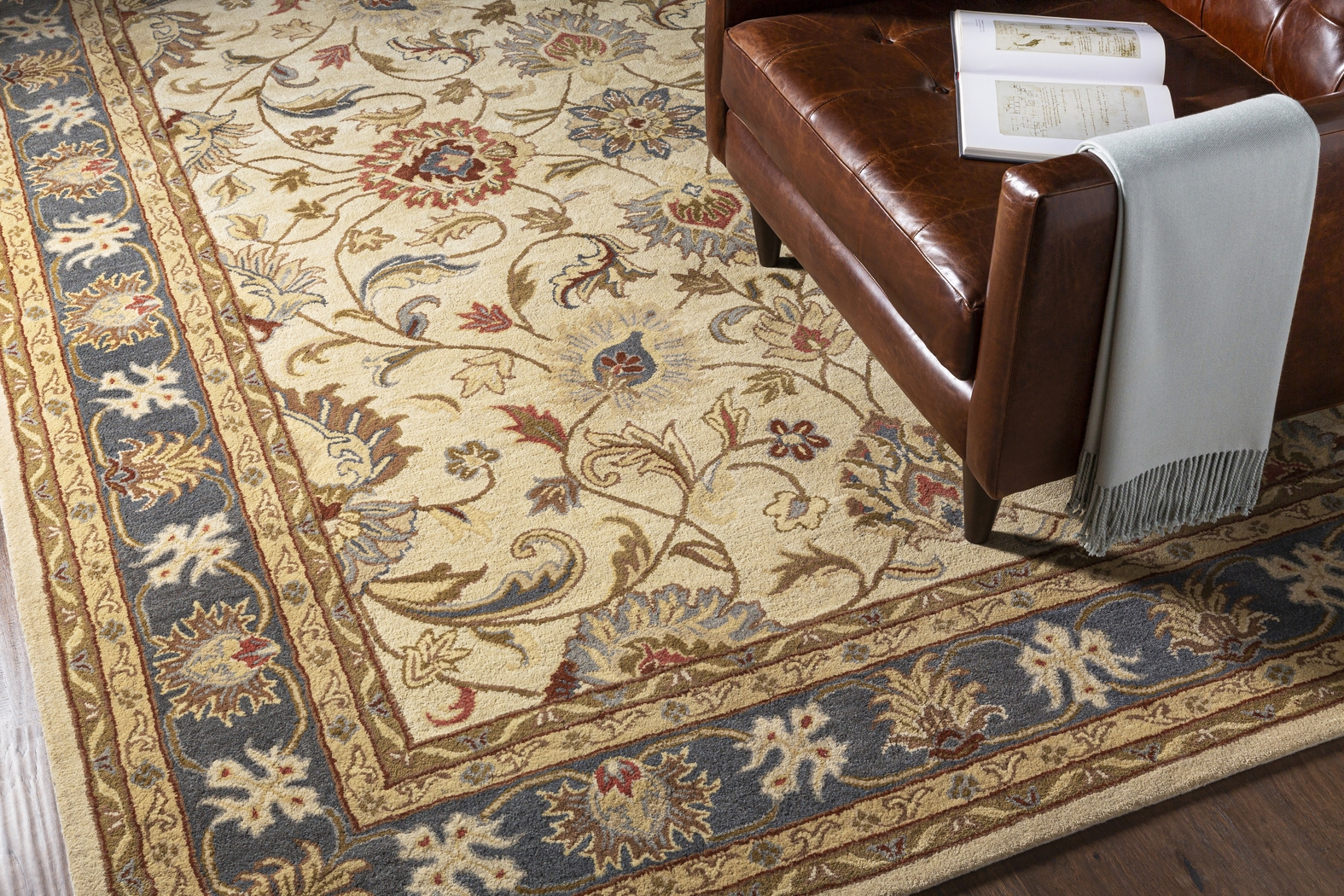 Belinera Beige 6' x 9' Rug - Thumbnail - Image 3