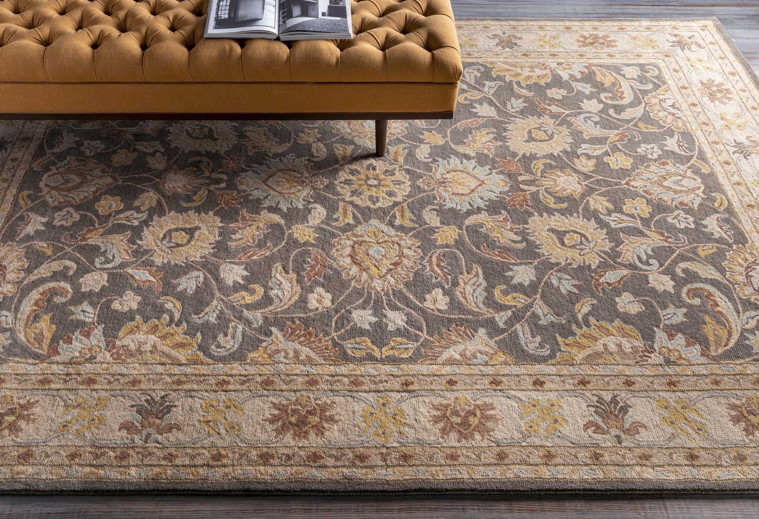 Belinera Brown 6' x 9' Rug - Thumbnail - Image 7