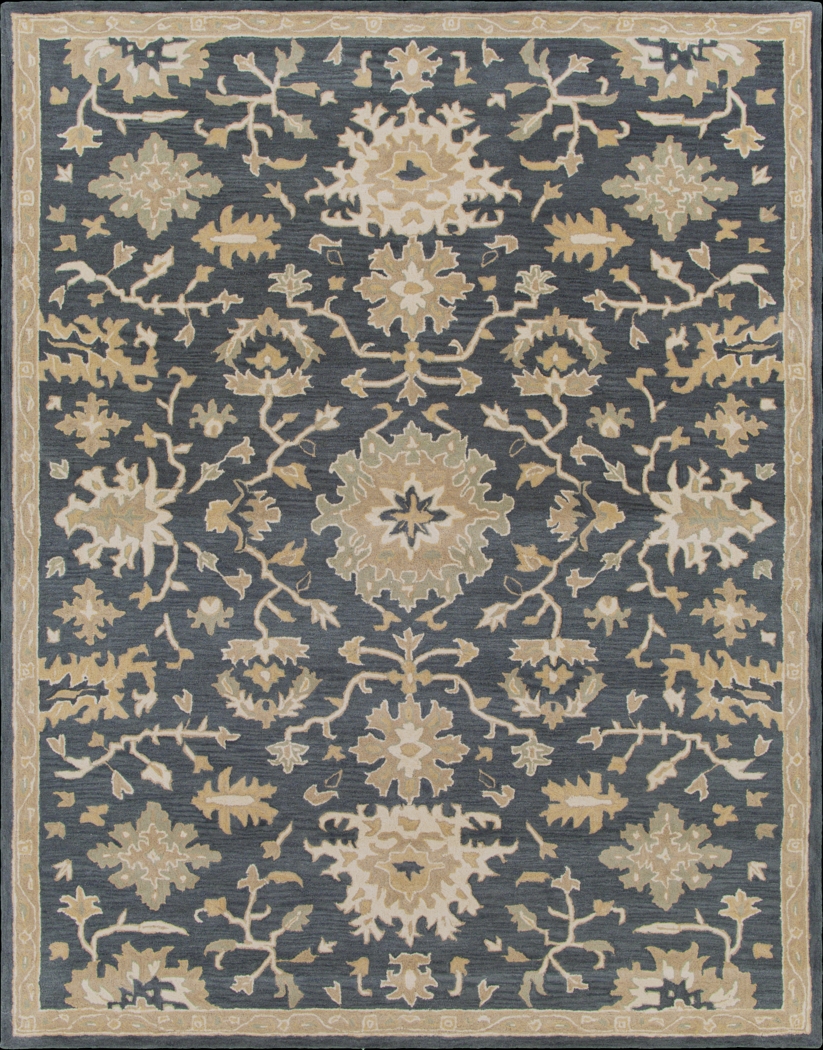Belinera IV Navy 8' x 11' Rug - Thumbnail - Image 1