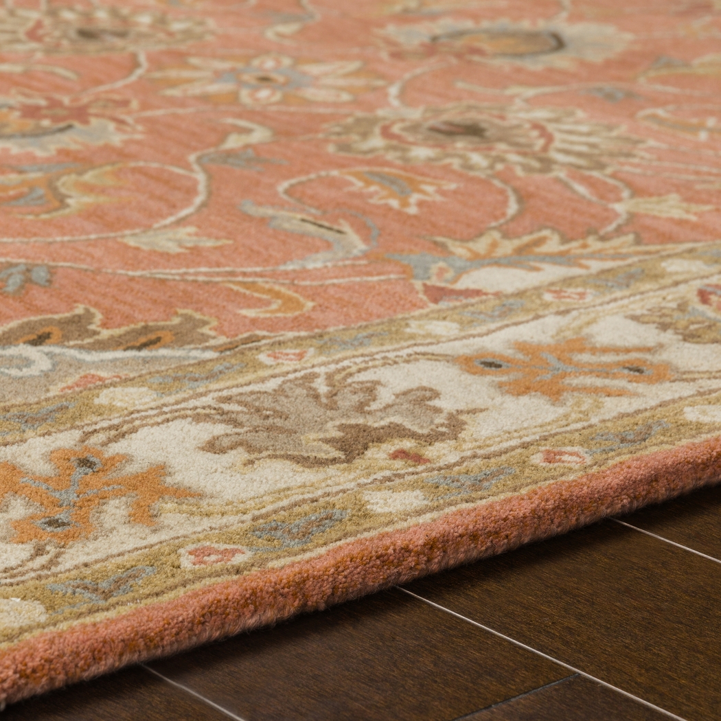 Belinera Orange 6' x 9' Rug - Thumbnail - Image 7