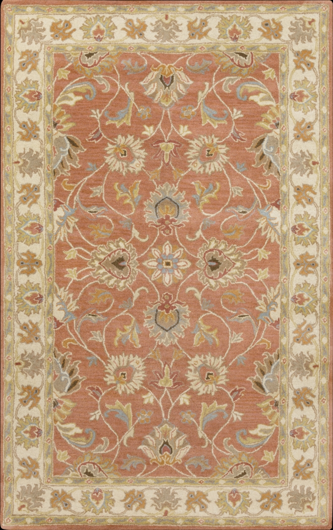 Belinera Orange 6' x 9' Rug - Thumbnail - Image 1