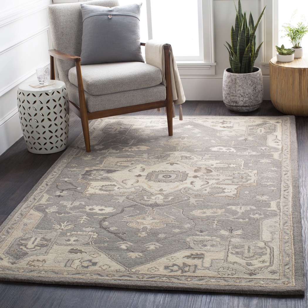 Belinera V Beige 4' x 6' Rug - Thumbnail - Image 2