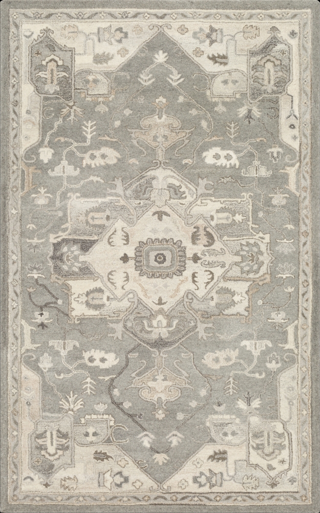 Belinera V Beige 5' x 8' Rug - Thumbnail - Image 1