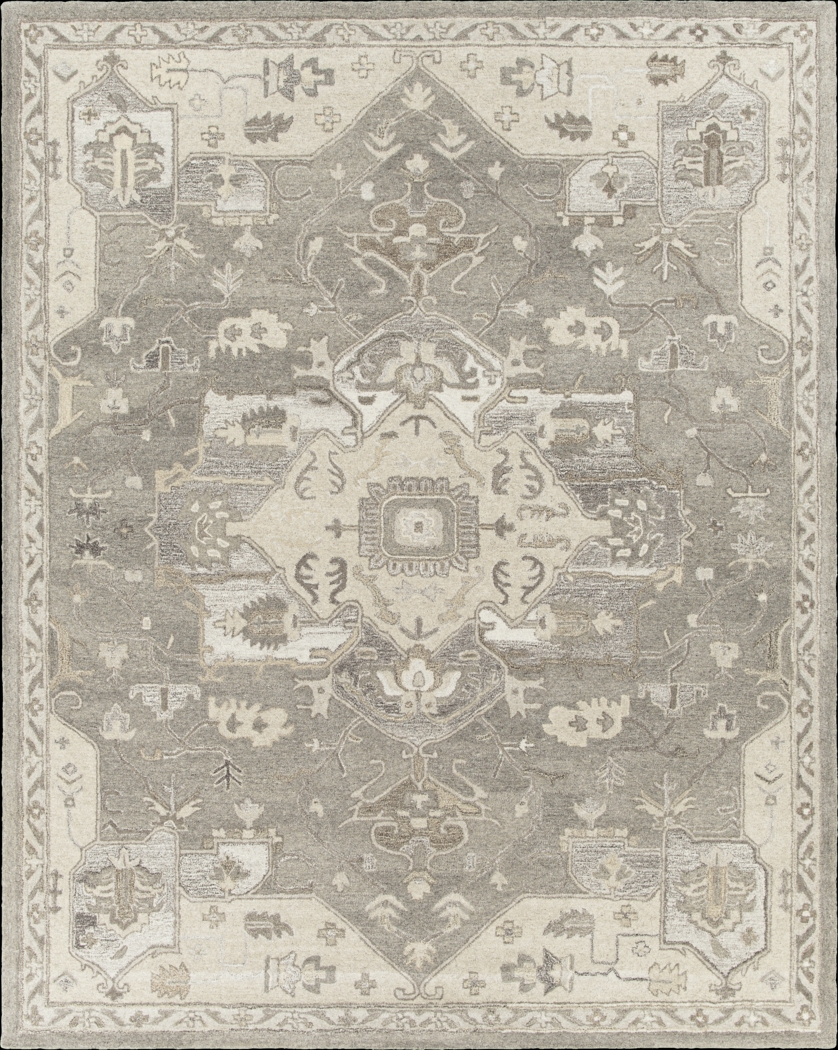 Belinera V Beige 7'6 x 9'6 Rug - Thumbnail - Image 1