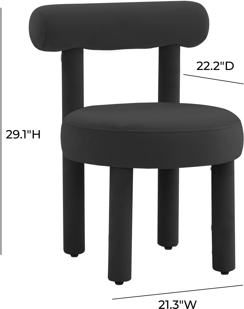 Belingham Black Accent Chair - Thumbnail - Image 6