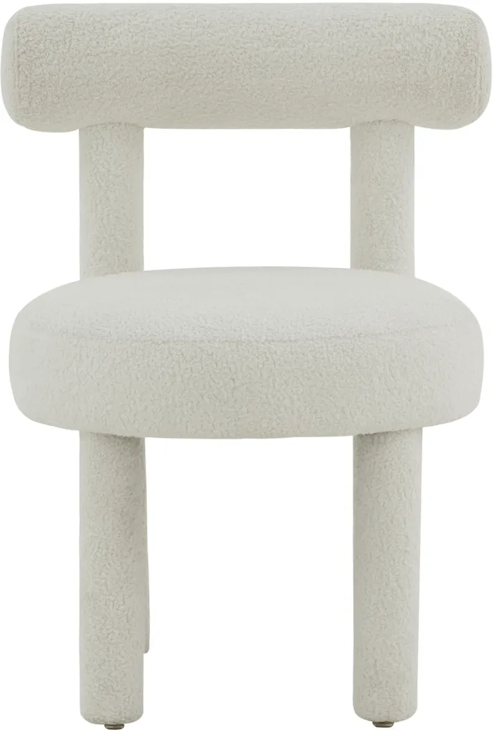 Belingham White Accent Chair - Thumbnail - Image 2