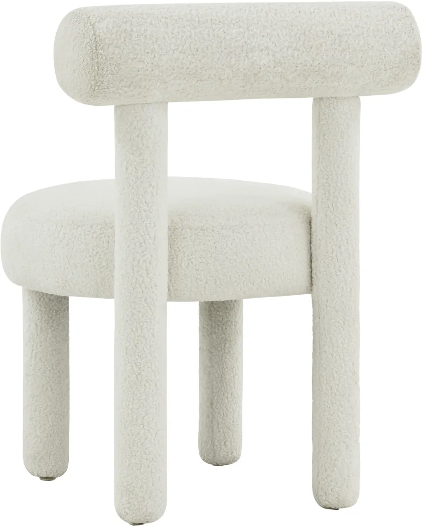 Belingham White Accent Chair - Thumbnail - Image 3