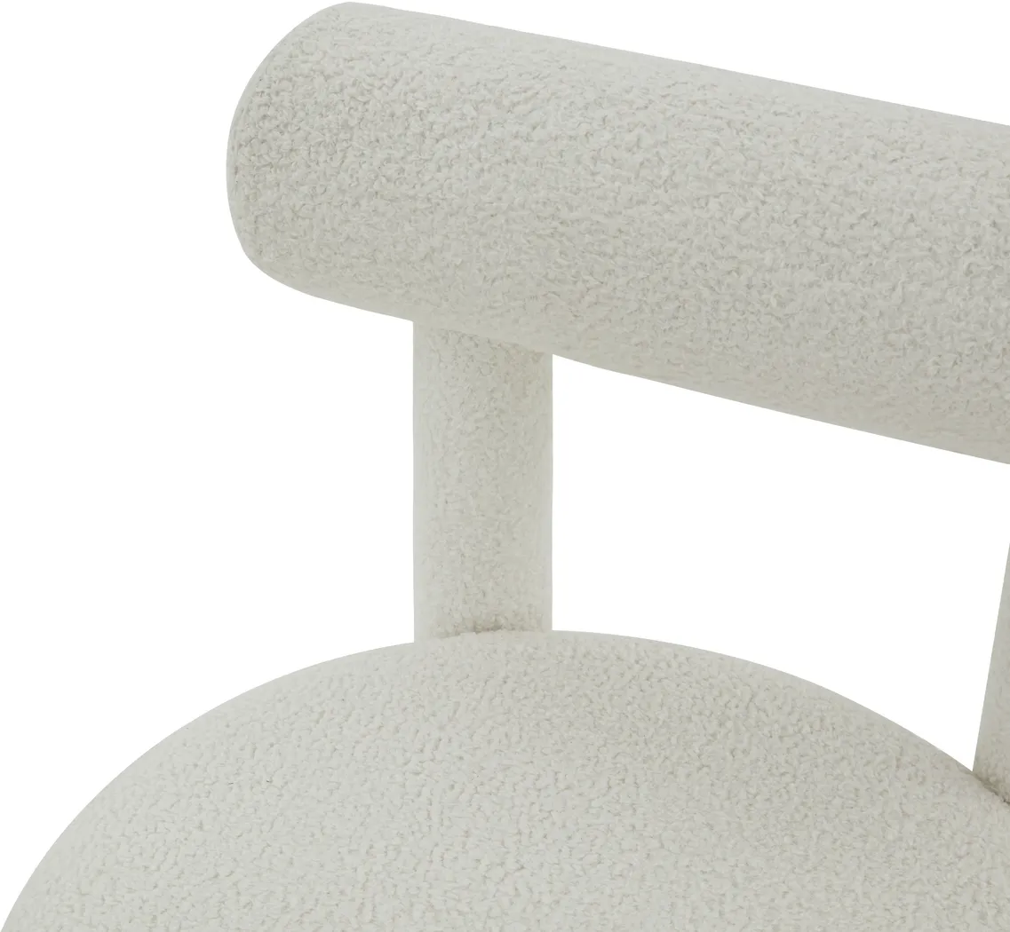 Belingham White Accent Chair - Thumbnail - Image 4