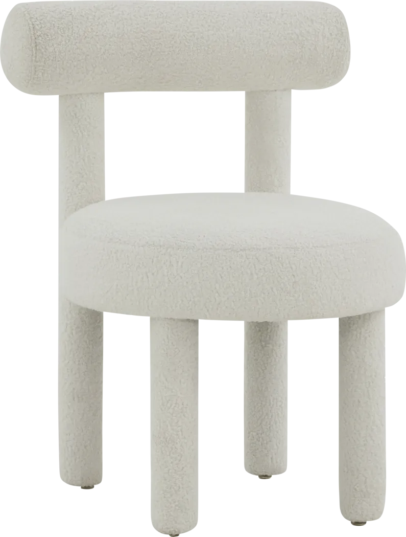 Belingham White Accent Chair - Thumbnail - Image 1