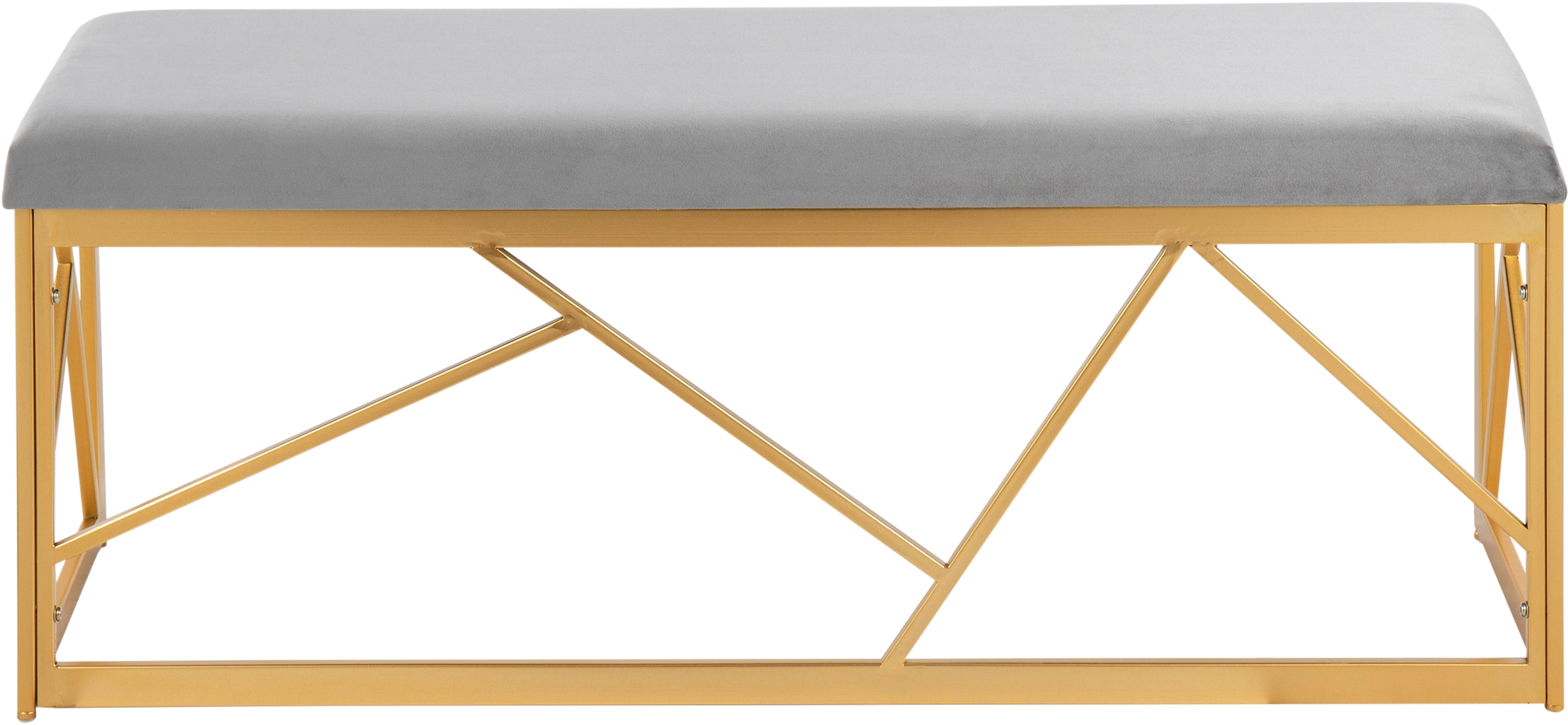 Belino I Gray Accent Bench - Thumbnail - Image 4