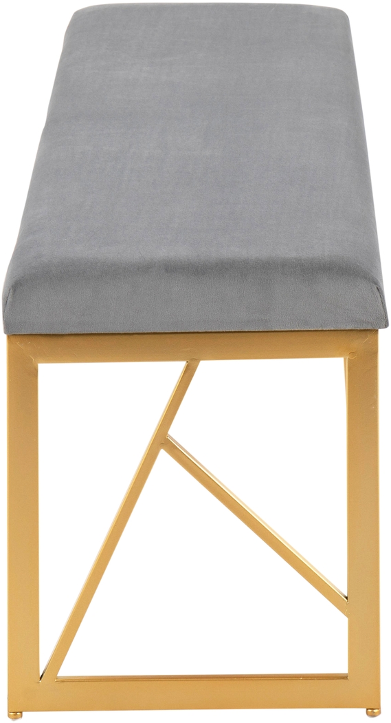 Belino I Gray Accent Bench - Thumbnail - Image 7