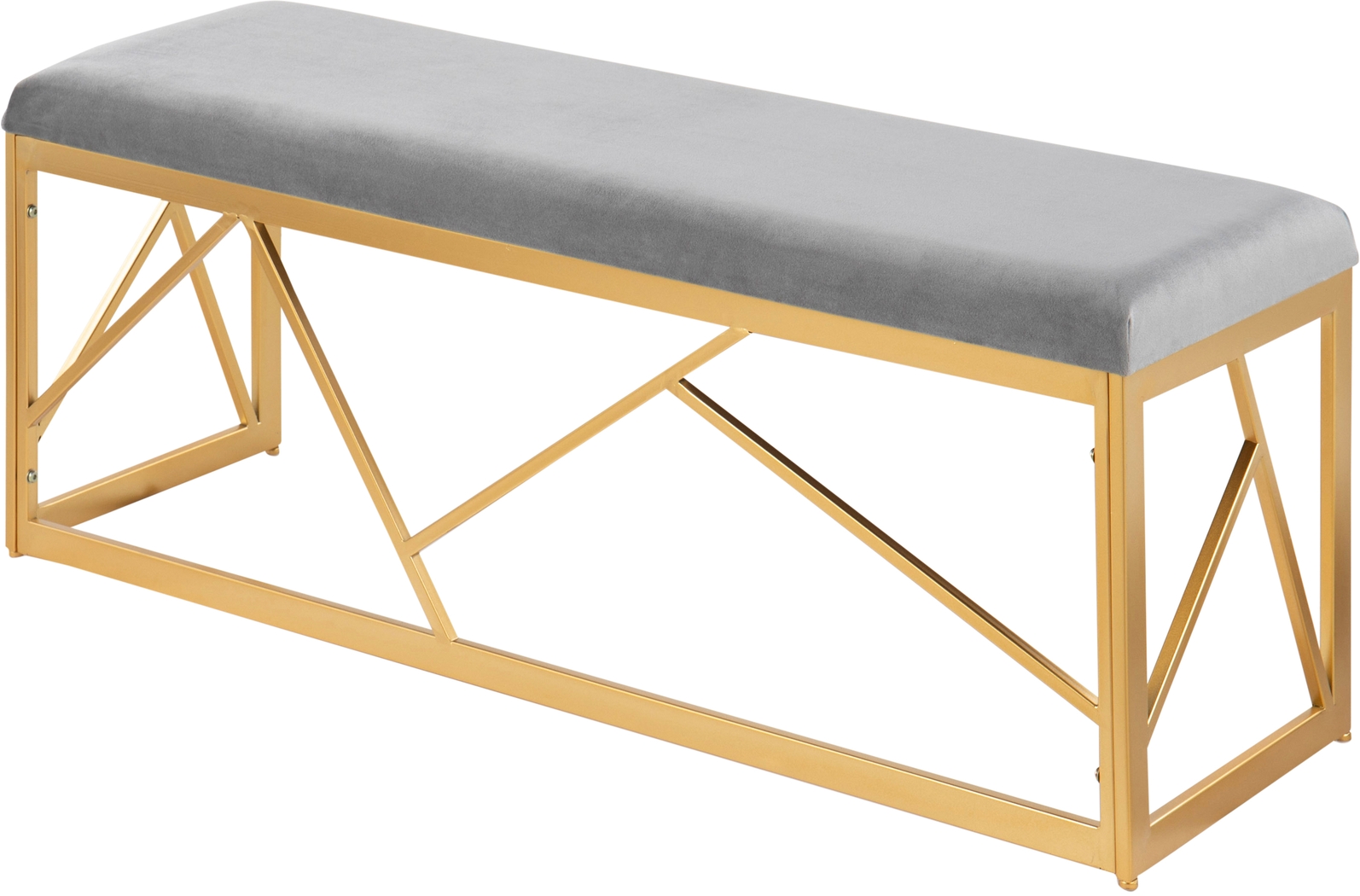 Belino I Gray Accent Bench - Thumbnail - Image 8