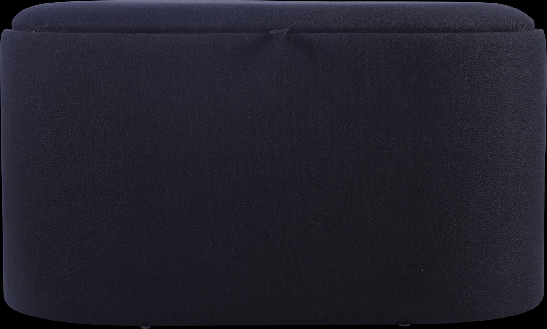 Belira Black Storage Ottoman - Thumbnail - Image 3