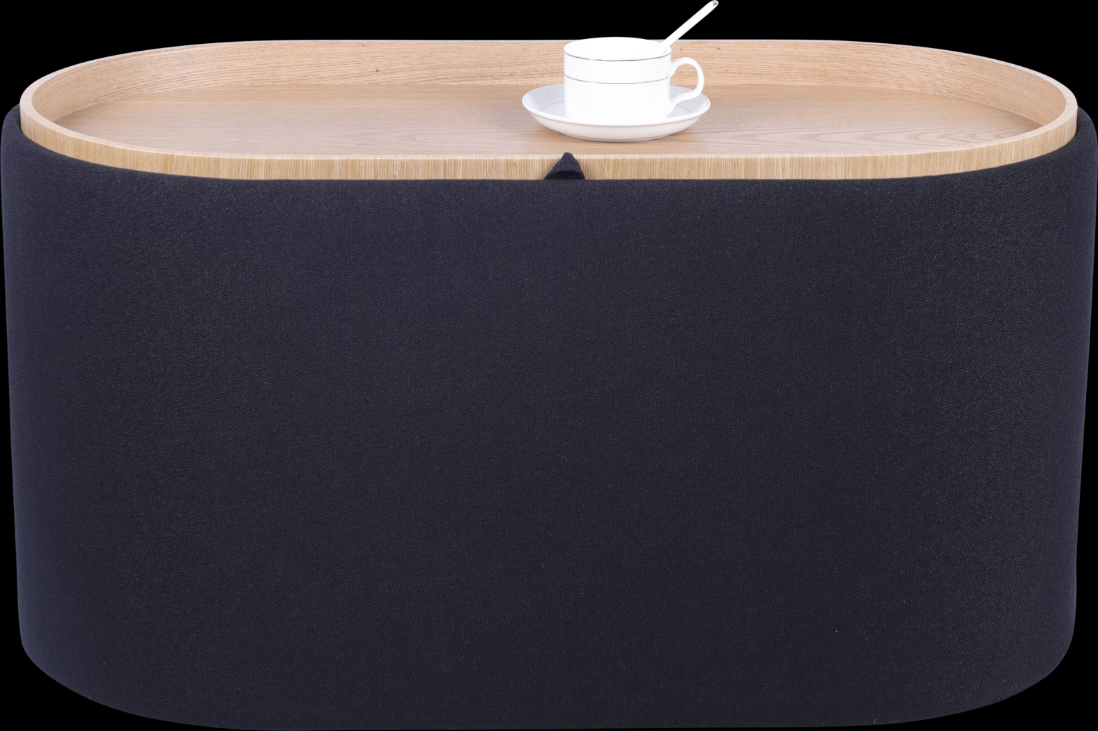 Belira Black Storage Ottoman - Thumbnail - Image 9