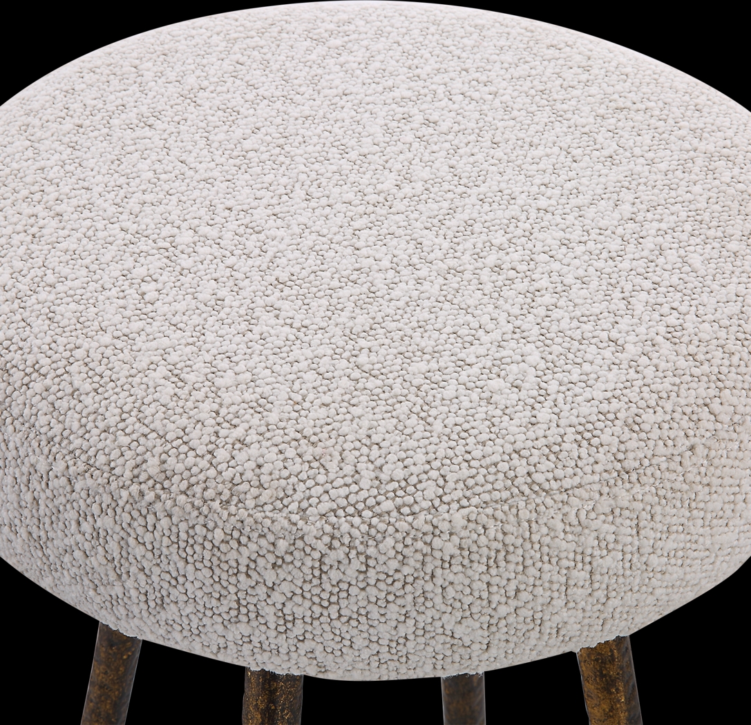 Belisar White Counter Height Stool - Thumbnail - Image 4