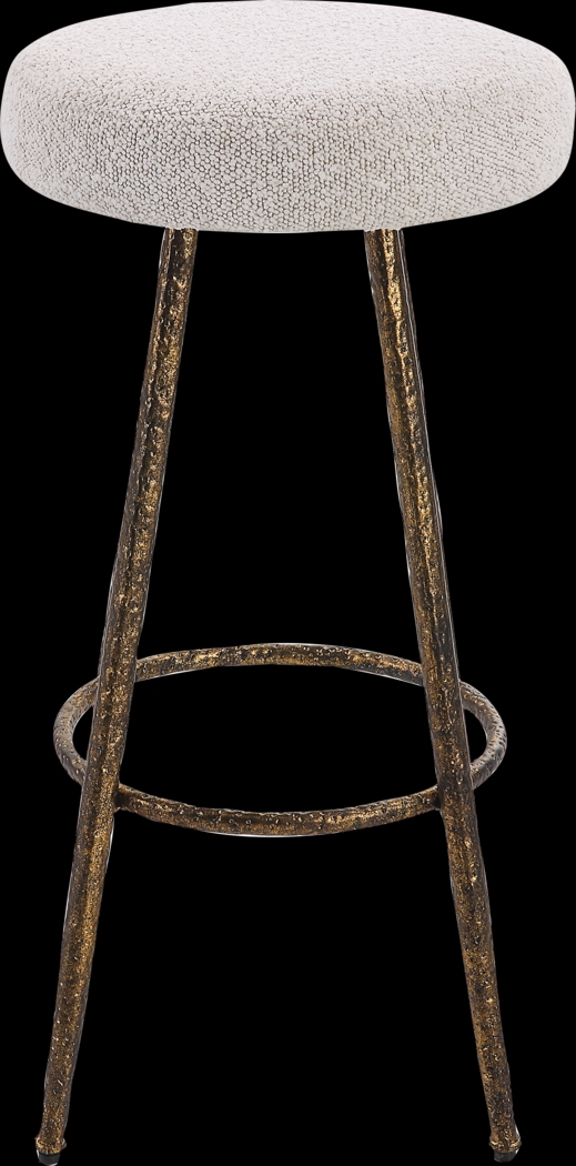 Belisar White Counter Height Stool - Thumbnail - Image 5