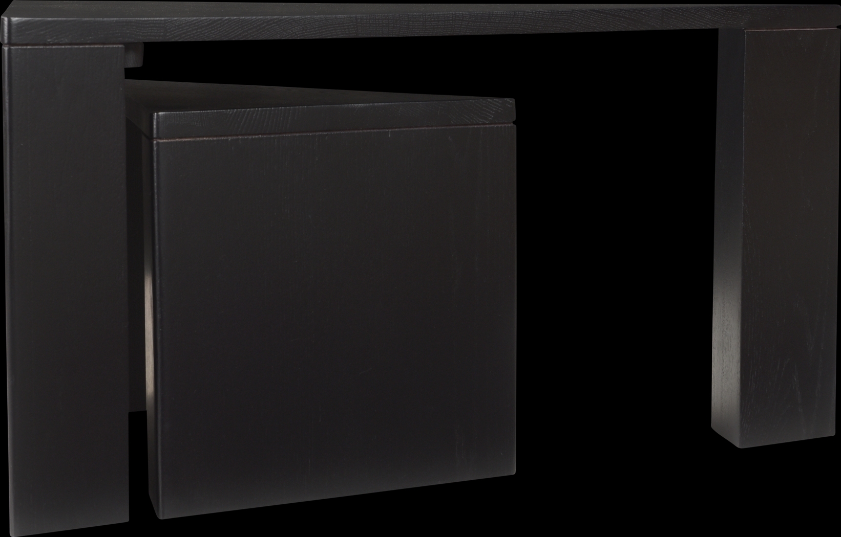 Belita Black Nesting Coffee Table Set - Thumbnail - Image 5