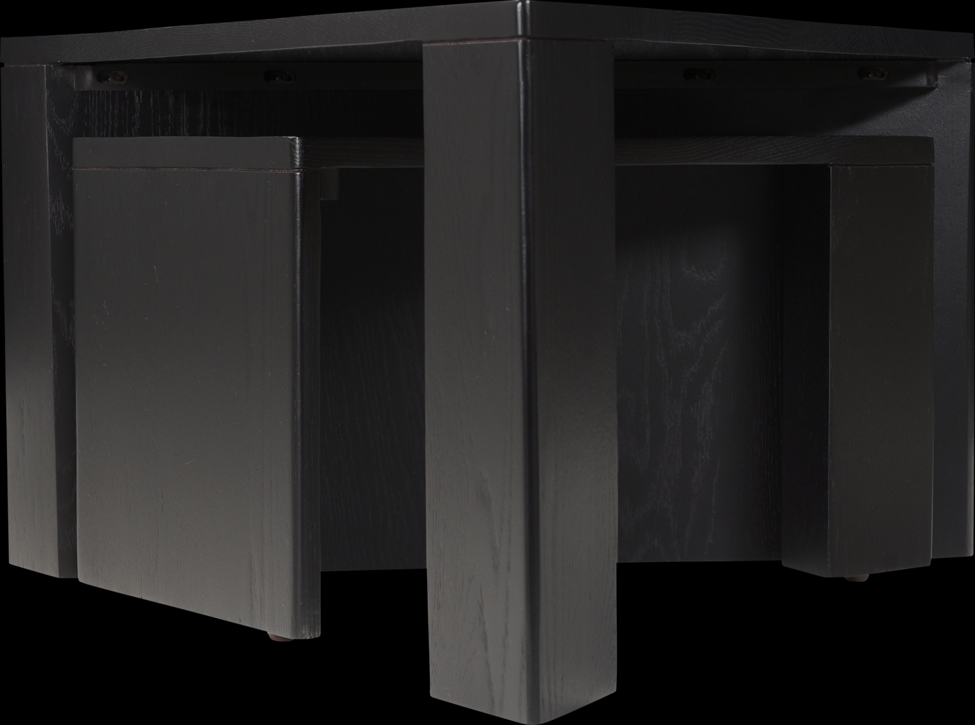 Belita Black Nesting Coffee Table Set - Thumbnail - Image 6