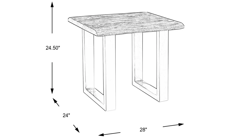 Dimension Image. Please refer to the Dimension Tab on this page for dimension details.