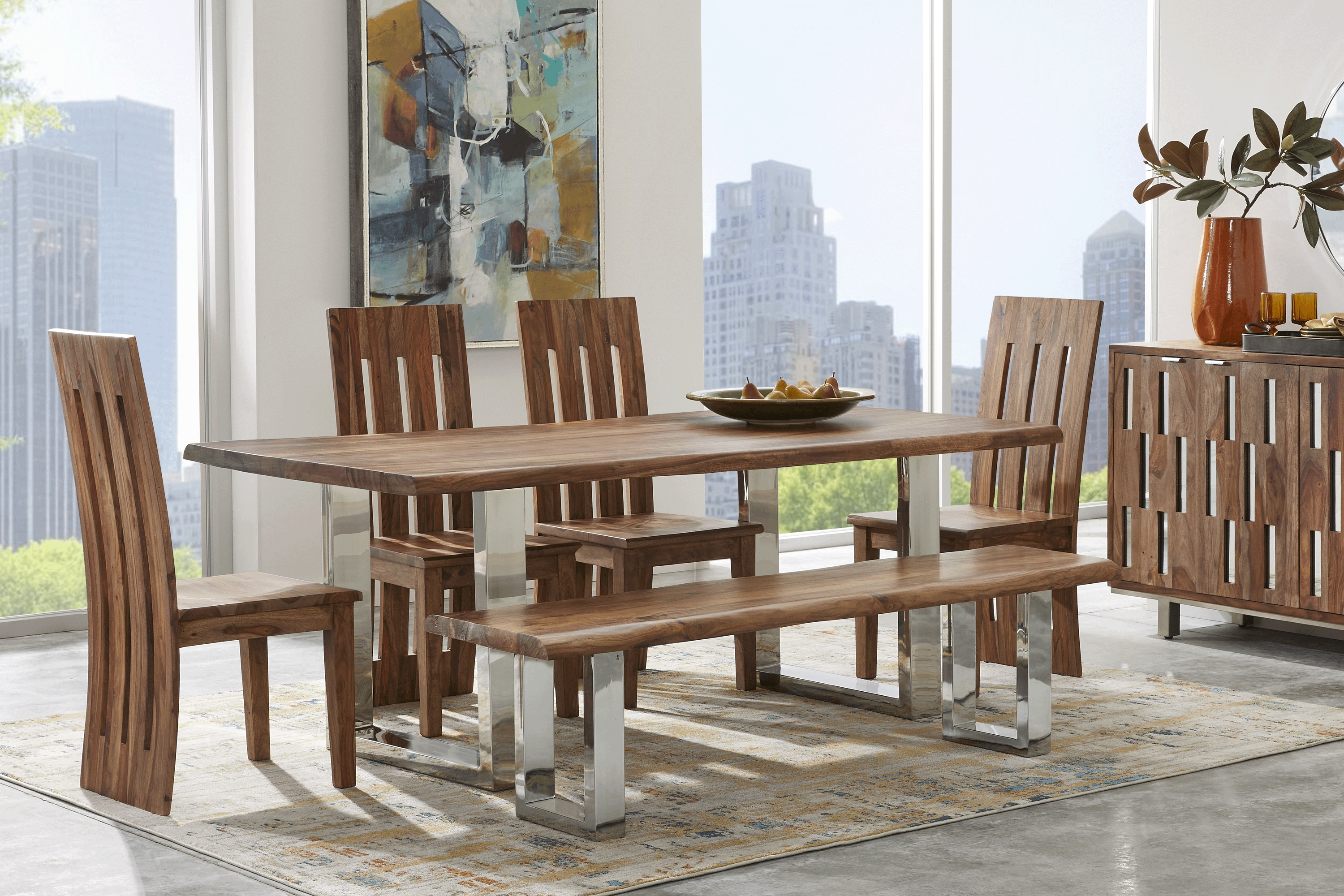 Bellac Point Nutmeg 6 Pc Dining Room - Thumbnail - Image 1