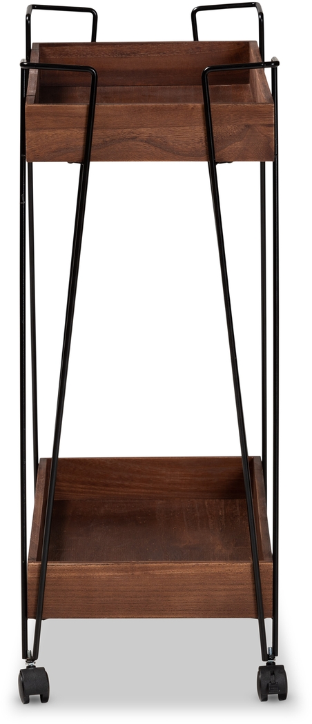 Bellafonte Brown Bar Cart - Thumbnail - Image 3