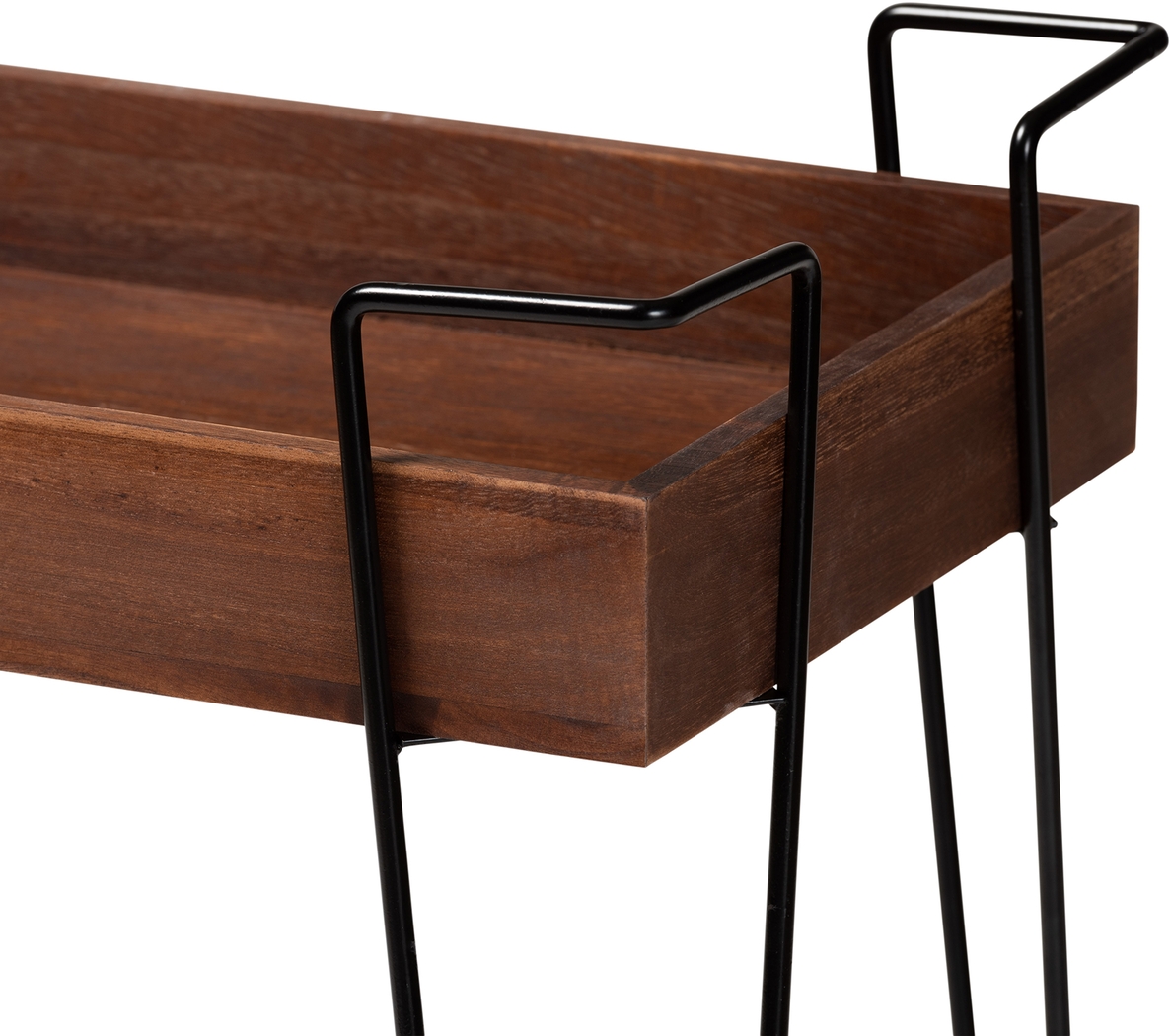 Bellafonte Brown Bar Cart - Thumbnail - Image 5