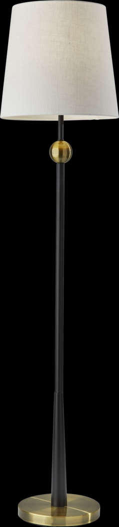 Bellaire Avenue Black Floor Lamp - Thumbnail - Image 1