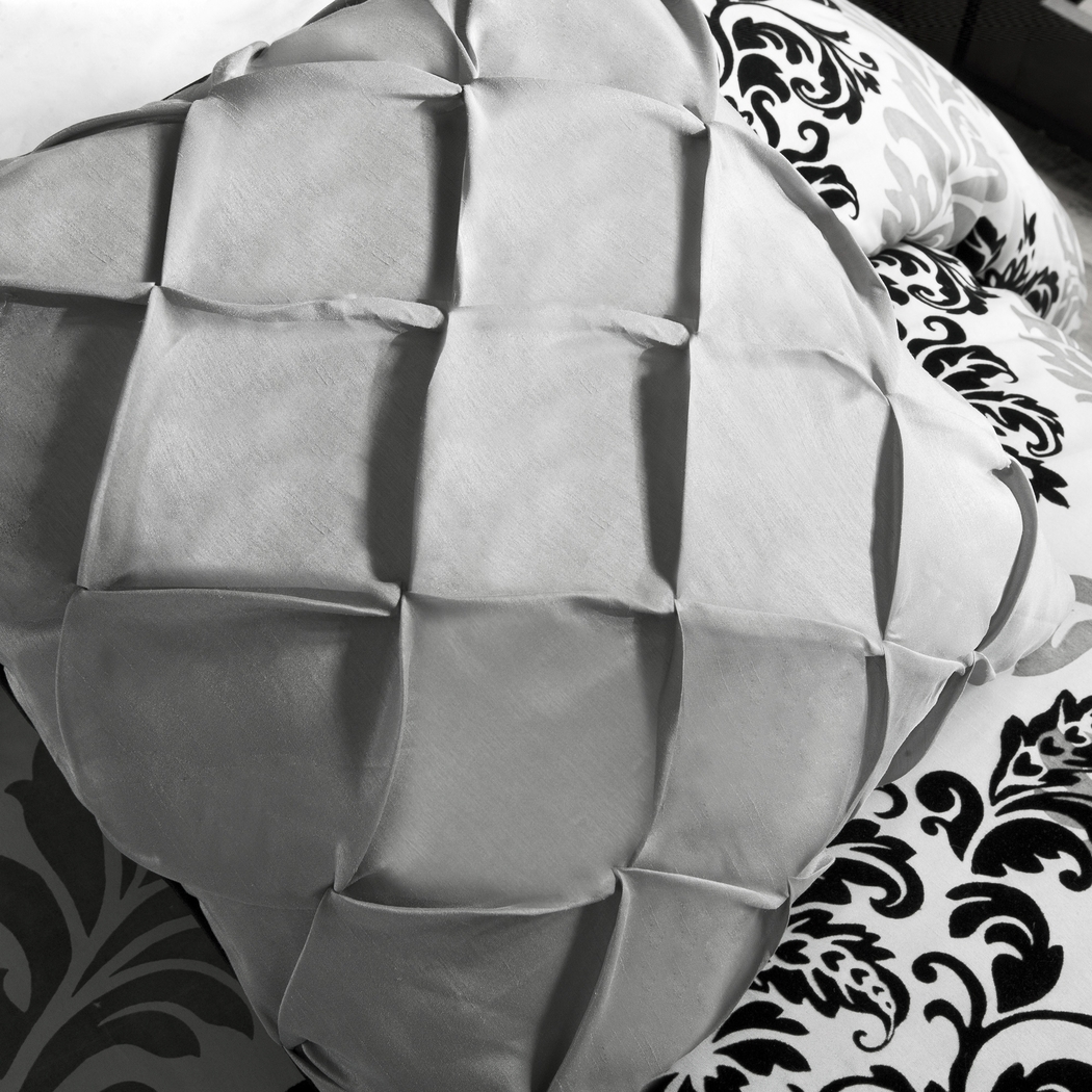 Bellaire Gray 7 Pc Queen Comforter Set - Thumbnail - Image 4