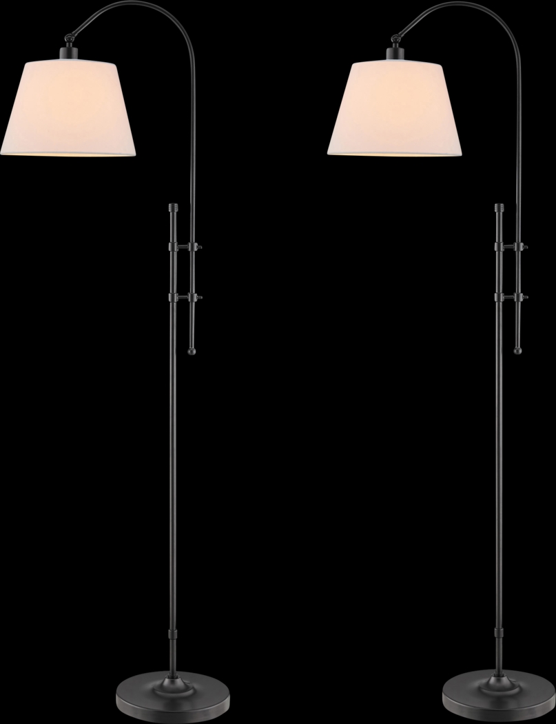 Bellamy Lane Bronze Floor Lamps, Set of 2 - Thumbnail - Image 1