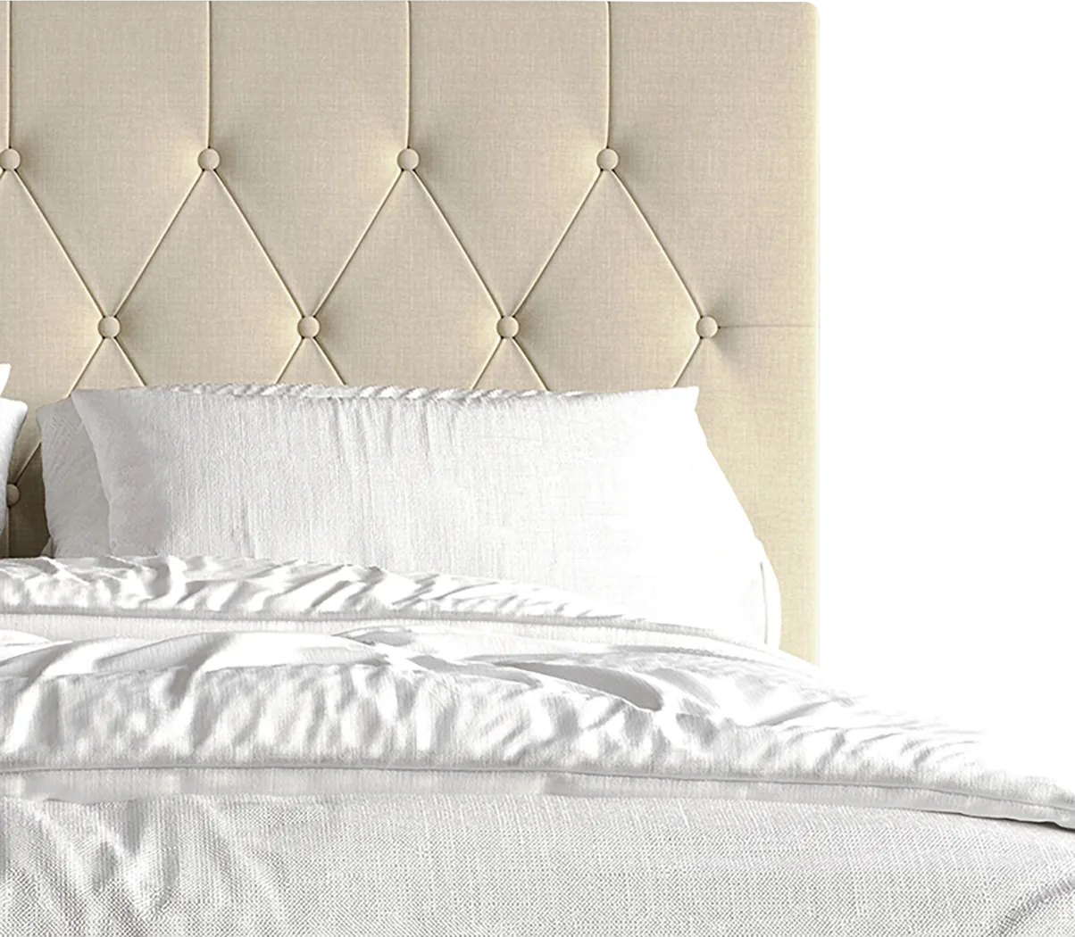 Bellane Beige King Bed - Thumbnail - Image 8